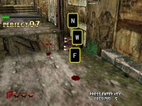 une photo d'Ã©cran de The Typing of the Dead sur Sega Dreamcast